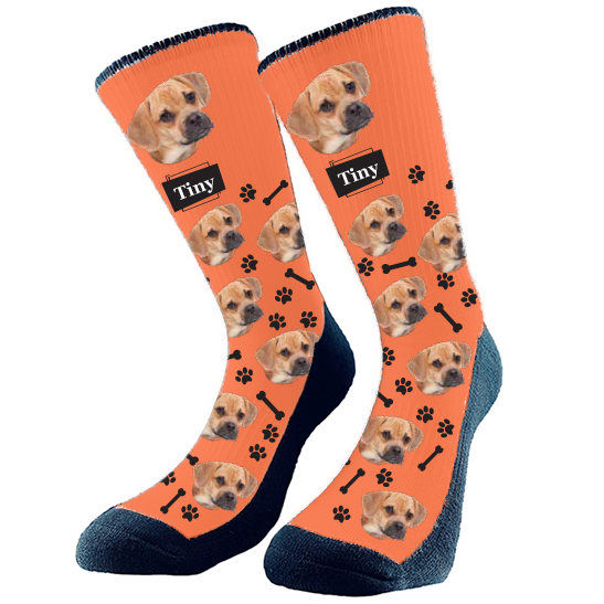 Puppy socks custom best sale