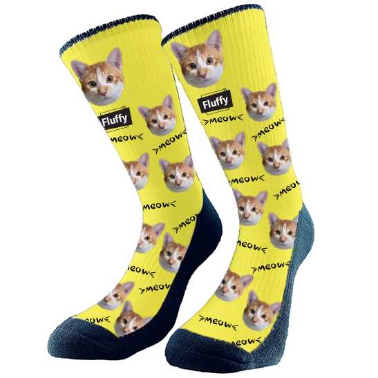 Put pets face on socks best sale