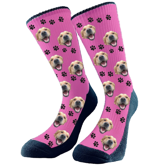 Get your pet printed on socks best sale